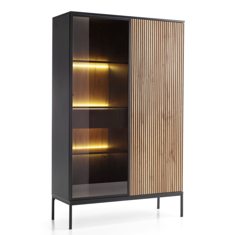 witryna-piaski-meble-sento-wtsz104-3pkt-led-czarny-dab-wotan-1.jpg