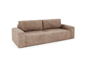 Sofa Intenso BERGAMO z funkcją spania DL i pojemnikiem, kolor Tilia 17