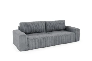 Sofa Intenso BERGAMO z funkcją spania DL i pojemnikiem, kolor Tilia 90