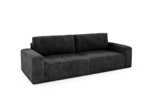 Sofa Intenso BERGAMO z funkcją spania DL i pojemnikiem, kolor Tilia 100