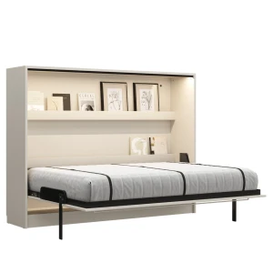 Półkotapczan poziomy New Elegance GENIUS COMFORT (jednolite kolory) z 2 półkami i nóżkami grawitacyjnymi
