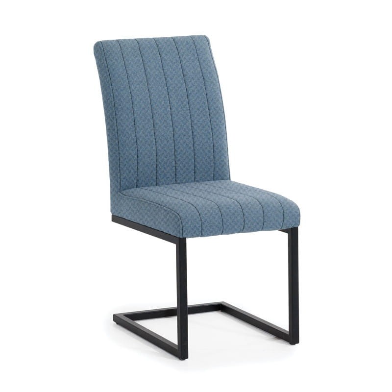 Krzesło New Elegance LOFT przeszycia pionowe; wykonany w tkaninie: Luksor 2782