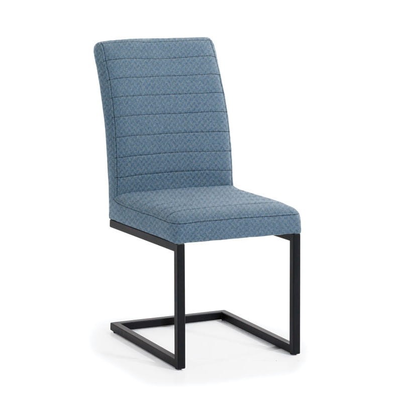 Krzesło New Elegance LOFT przeszycia poziome; wykonany w tkaninie: Luksor 2782