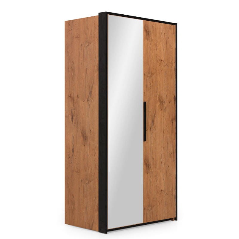 Szafa New Elegance LOFT 2D z lustrem - prawa