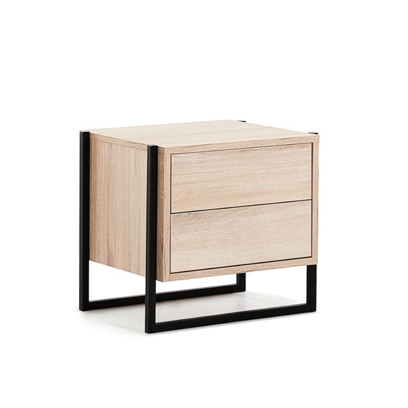 Stolik nocny LOFT LORENZO do łóżka tapicerowanego YOUNG