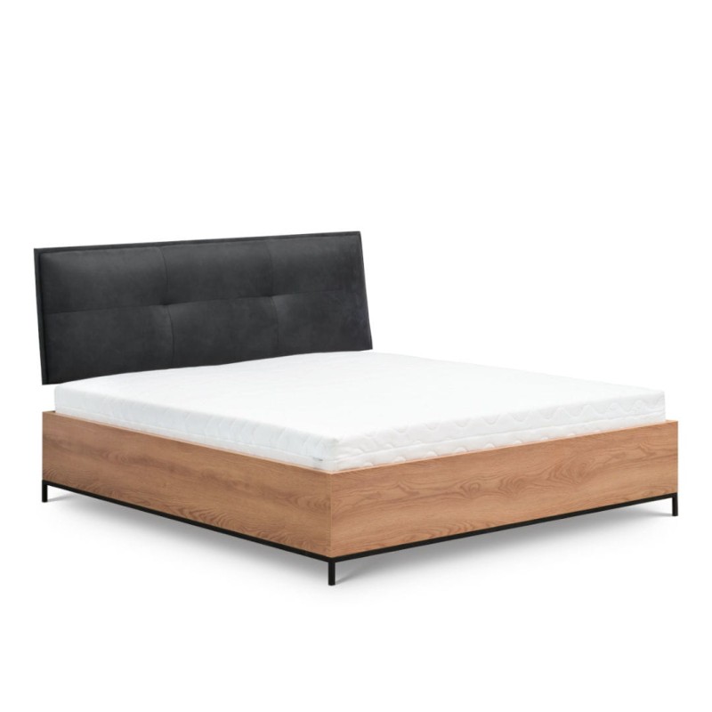 Łóżko New Elegance LOFT KARMEL z pojemnikiem