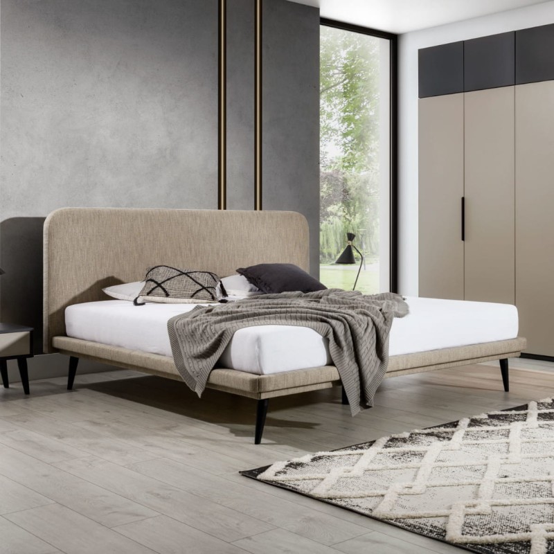 Aranżacja łóżka tapicerowanego New Elegance PRATO