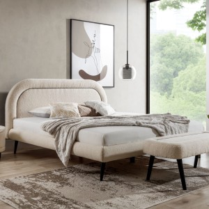 Łóżko tapicerowane New Elegance NELLO ze stelażem, bez pojemnika