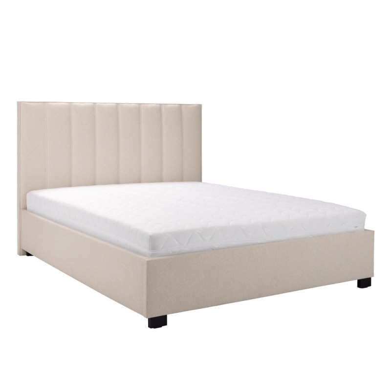 Łóżko tapicerowane ANNE w różnych rozmiarach, nóżka o wysokości 6 cm