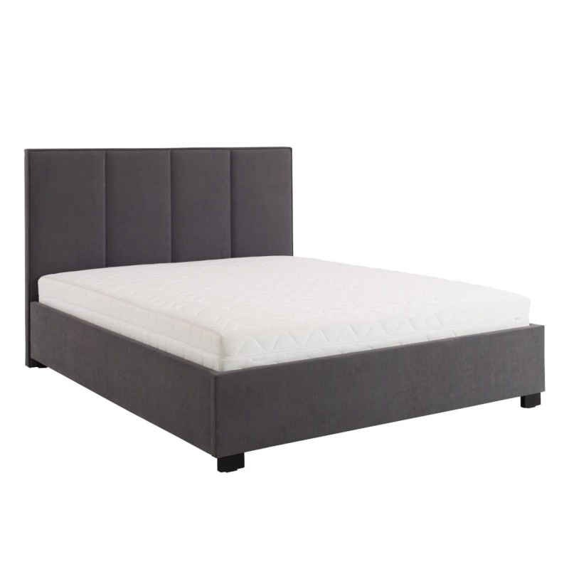 Łóżko tapicerowane BRIGITTE w różnych rozmiarach, nóżka o wysokości 6 cm